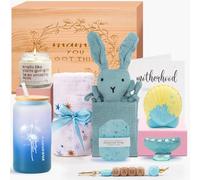 New Mom Gifts,New Mummy Care Package After Baby,Pregnancy Gifts Basket for Expecting Mom,First Time Mothers Day Gift for New Mom Birthday Spa Gifts for Women