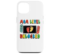 New Mom Level Unlocked Gamer Mom Pregnancy Announcement Case for iPhone 13
