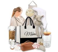 New Mom, Mother to be Gift Basket, Care Package | Unique Gift Set for mom & Baby w/Newborn Essentials Expecting Moms Baby Shower After Labor Hospital Gift Variety Gift Bundle w/a Fancy Tote Bag