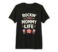 New Mom Rockin This Mom Life Est 2026 Premium T-Shirt