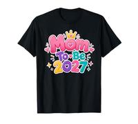 New Mom to Be 2027 Pregnancy Baby Shower Party Gender Reveal T-Shirt