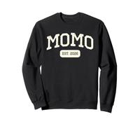 New Momo Est 2026 1st First Time Pregnancy Announcement Sweatshirt