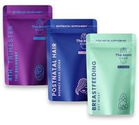 New Moms Triple Vitamins Bundle - Recovery, Breastfeeding & Hair Support - Postnatal Multivitamin with Iron, Magnesium, Vitamin D3, Biotin, Zinc, Calcium, B12 & Iodine - 120 Capsules - 1 Month Supply