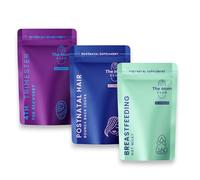 New Moms Triple Vitamins Bundle - Recovery, Breastfeeding & Hair Support - Postnatal Multivitamin with Iron, Magnesium, Vitamin D3, Biotin, Zinc, Calcium, B12 & Iodine - 120 Capsules - 1 Month Supply