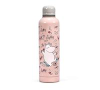 NEW Moomin Pink Stainless Steel Water Bottle 500ml