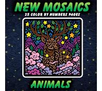 New Mosaics Coloring Book: Animals theme