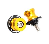 New Motorcycle Rear Wheel Rocker Swing Arm Parking Swingarm Spools Slider Stands Screw Compatible with Moto Morini XCape650 X-Cape 650 2023(10mm Gold)