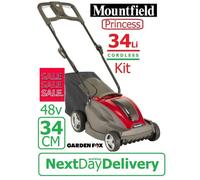 Mountfield Princess 34Li 48v 500 Series Cordless Mower with Battery and Charger