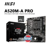 New MSI A520M A PRO Micro ATX AMD A520 DDR4 M.2 USB3.2 STAT 3.0 SSD/64G Best support R9 desktop CPU Socket AM4 Motherboard