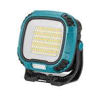 New Multifunctional Work Light Portable Handheld LED Strong Light Long Endurance Outdoor Emergency Light Strong Magnetic Tape Hook (W892-2-Blue)