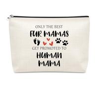 New Mum Gift Makeup Bag Mother to Be Gifts Pregnancy Baby Announcement Gift for New Mom First Time Mum Present for Pregnant Sister Wife Friend Baby Shower Birthday Gifts for Expecting Mom Cosmetic Bag