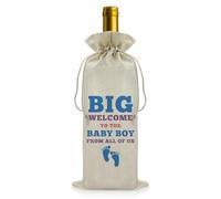 New Mum Gift Wine Gift Bags Gender Reveal Gifts for Mum Wine Bottle Bag Pregnancy Announcement Gift for Mum to Be Pregnancy Gifts Baby Announcement Gift Mum to be Pregnancy Gifts Wine Bottle Covers