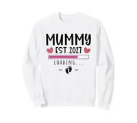 New Mummy Est 2027 First Time Mum Pregnancy Announcement Sweatshirt