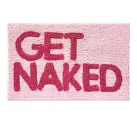 New Mungo Get Naked Bath Mat Pink - Hot Pink Bathroom Rugs, Pink Bathroom Rugs Cute, Apartment Decor, Cute Bathroom Rugs, Pink Bathroom Decor, Funny Bathroom Rug, Pink Bath Mat - 31" x 20"