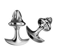 New Mushroom Anal Plug 33/48/58mm Metal Butt Plug Sphincter Training Anal Dilator Prostate Massager Sex Toys