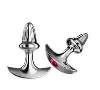 New Mushroom Anal Plug 33/48/58mm Metal Butt Plug Sphincter Training Anal Dilator Prostate Massager Sex Toys
