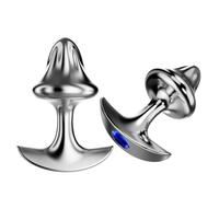 New Mushroom Anal Plug 33/48/58mm Metal Butt Plug Sphincter Training Anal Dilator Prostate Massager Sex Toys
