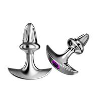 New Mushroom Anal Plug 33/48/58mm Metal Butt Plug Sphincter Training Anal Dilator Prostate Massager Sex Toys