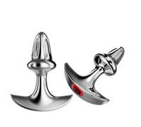 New Mushroom Anal Plug 33/48/58mm Metal Butt Plug Sphincter Training Anal Dilator Prostate Massager Sex Toys