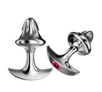 New Mushroom Anal Plug 33/48/58mm Metal Butt Plug Sphincter Training Anal Dilator Prostate Massager Sex Toys