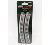 New N gauge KATO 20-130 Unitrack R348-30 Curved Track (4 Pcs.) - UK stock