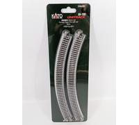 New N gauge KATO Unitrack 20-120 R315-45 Curved Track (4 Pcs.) - UK stock