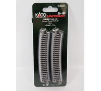New N gauge KATO Unitrack 20-160 R481-15 Curved Track (4 Pcs.) - UK stock
