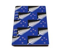 New National Flag of New Zea-land Refillable Notebook 6 Ring Binder Foldable Loose-Leaf Notebooks A5 Planner Book with 90 Sheets Paper
