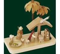 New Nativity Scene Christ's Birth Handmade Christmas Decoration Erzgebirge 17515