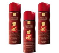 New NB Unbranded French Crystal B.Rouge Perfume Spray Pour Femme, 200ml, 3 Pack