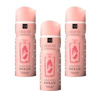 New NB Unbranded French Crystal Idolize Perfume Spray Pour Femme, 200ml, 3 Pack