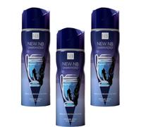 New NB Unbranded French Crystal Victors Perfume Spray Pour Homme, 200ml, 3 Pack