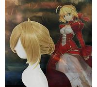 New Nero Wig Game Fate Stay Night Saber Arturia Pendragon Cosplay Wig Fate Costume Play Wigs Halloween Costumes Hair 3 Colors C