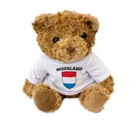 NEW - Netherlands / Nederland / Holland / Dutch / Pays-Bas Flag Teddy Bear - Present Fan Gift
