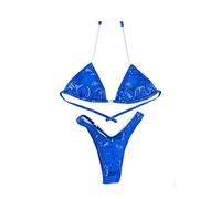 New, Never Worn Figure Practice/Posing Suit/Competition Bodybuilding Bikini - Shiny Blue