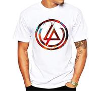 New New Commemorate Chester Bennington T Shirt Linkin Park Printed T-Shirt Men Hipster Street tees Cool Tops White