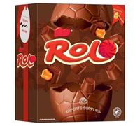 New NewRolo Large Easter Egg 202g - Smooth Milk Chocolate With an Irresistible Caramel Centre Chocolate Easter Eggs Gifts for Women Men & Kids - Easter Egg Hunts 2026