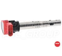 Ignition Coil fits AUDI S4 B8 3.0 08 to 15 NGK 06C905115E 06D905115 06D905115C
