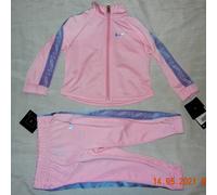 New NIKE INFAINTS CLASSICS TRACKSUIT Age 6-12 12-18 MONTH Pink/Lilic/Logo