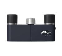 NEW Nikon Yu 4x10D CF 4x10 Binoculars Dark Navy BAA980WA Made in Japan