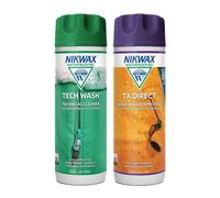 New Nikwax Tech Wash and Tx Direct Fabric Washing Twin Pack