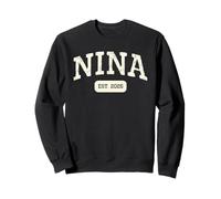 New Nina Est 2026 1st First Time Pregnancy Announcement Sweatshirt