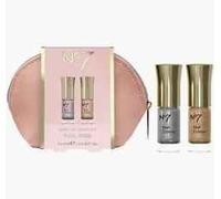 *NEW* No7 Nude To Night Nail Polish Duo Mini Gift Set