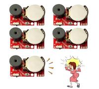 New Noise War Cricket Noise Maker Prank, New Noise War, Chirp Prank, Prank Noise Maker, Prank Stuff For Adults, Beeping Prank Lrritating (Red-5pcs)