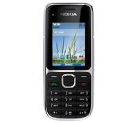 New Nokia C2-01 - Black (Unlocked) Mobile Phone