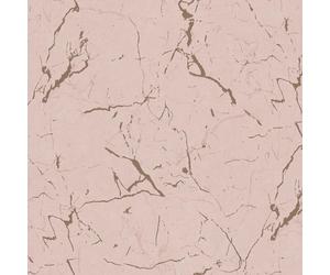 New Non-Woven Wallpaper Marble Granite Metallic Beige Gold Gloss 37855-4