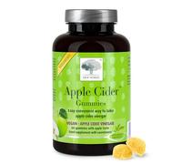 New Nordic Apple Cider Vinegar Gummies - 60 pk ACV with The Mother - Sugar Free, No Sour Taste & Vegan - Natural Apple Flavour - for Men and Women