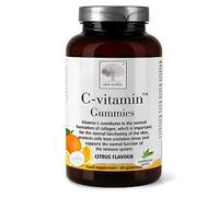 New Nordic C-Vitamin Gummies, Vitamin C for Collagen, Immunity and Skin, Citrus Flavour, 60 Count