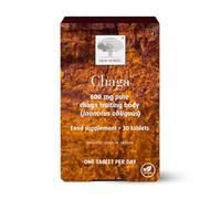 New Nordic Chaga Mushroom Capsules, 600mg Pure Inonotus Obliquus Extract, 30 Tablets