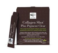 New Nordic Collagen Shot Plus Pigment Clear, Marine Collagen & Biotin, 15ct